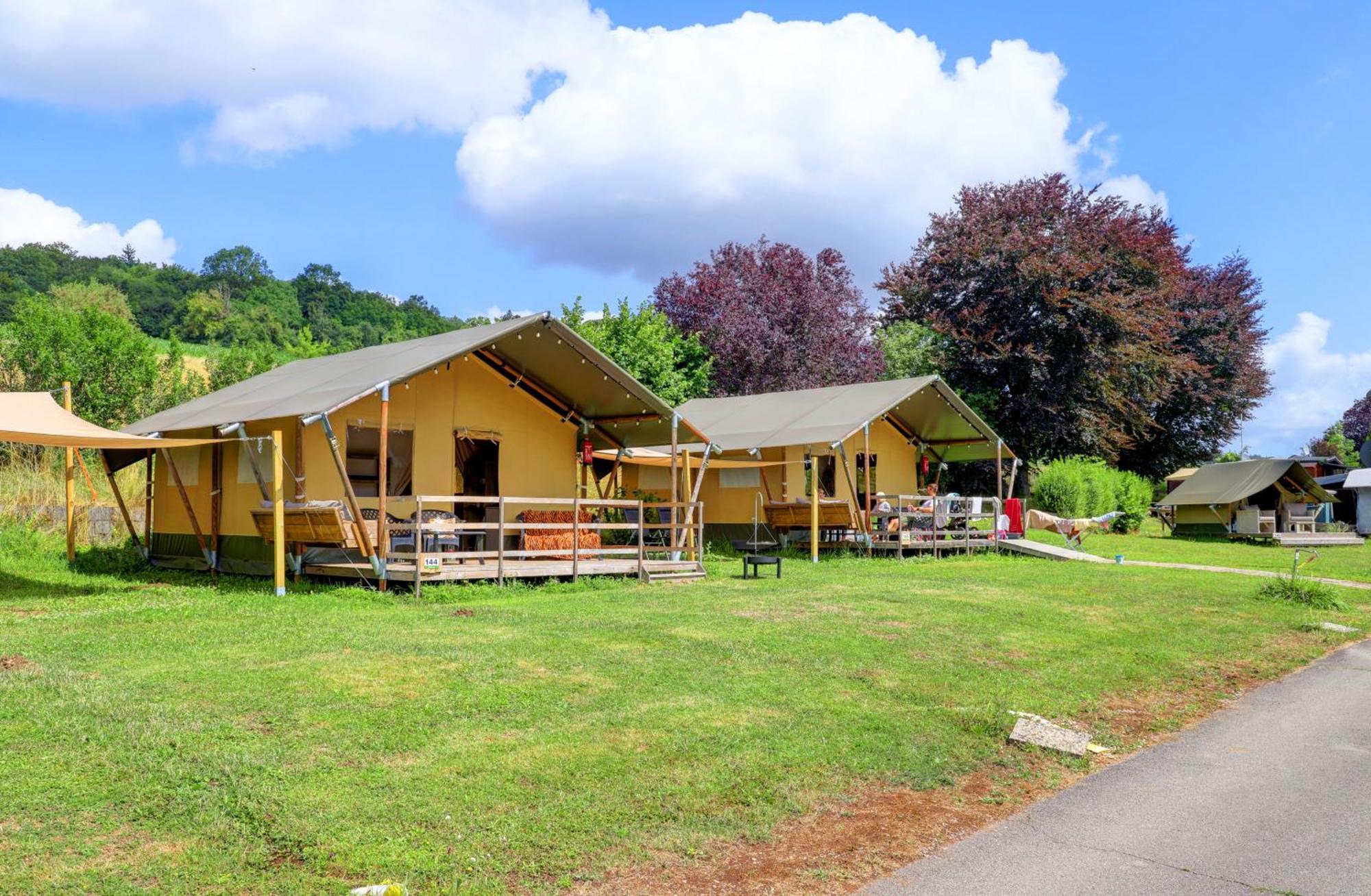 Safaritent at Camping Walsheim Gersheim Exterior foto