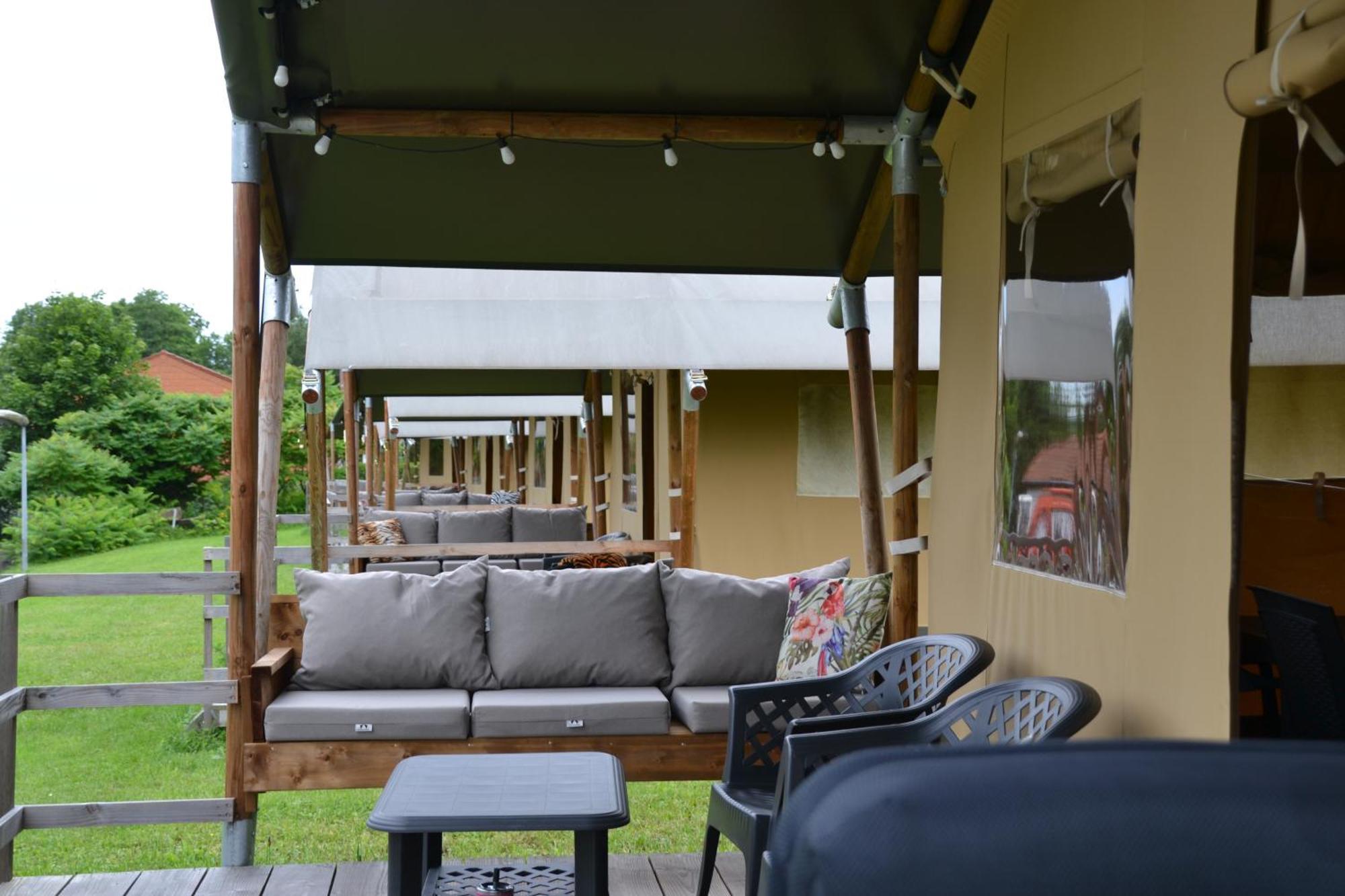 Safaritent at Camping Walsheim Gersheim Zimmer foto